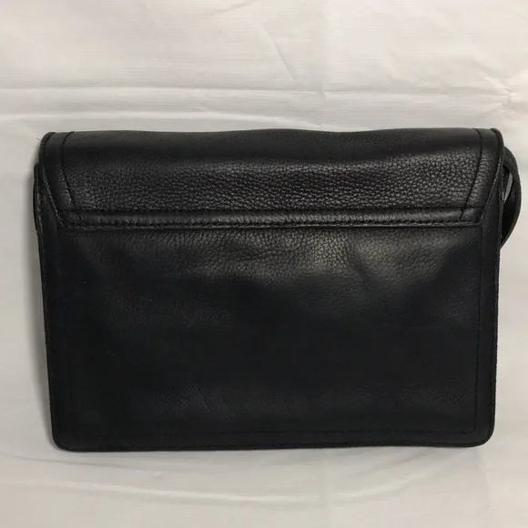 Madewell The Sketchbook Black Leather Bag Clutch Combo Purse - Picture 4 of 8